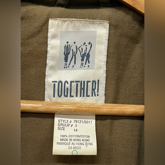 Olive Green Trench Coat - Picture 2 of 9